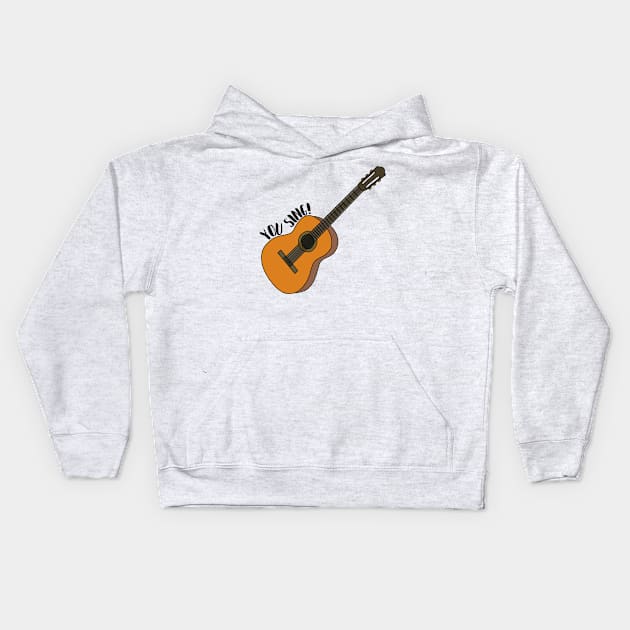 Niall Horan 'YOU SING' one direction Kids Hoodie by emmamarlene